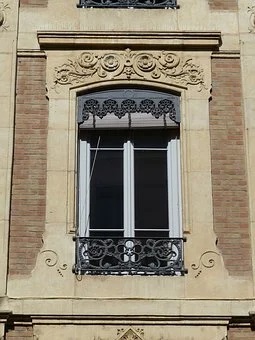 - 10.06 - Journée Mondiale de l'Art Nouveau - Détail architectural Lyon -