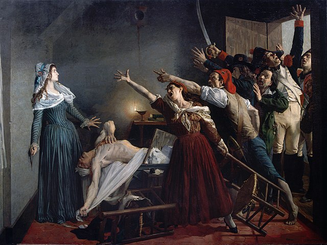 - 13.07 - 1793 - Assassinat de Marat -